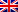 Shows the flag for the country: English